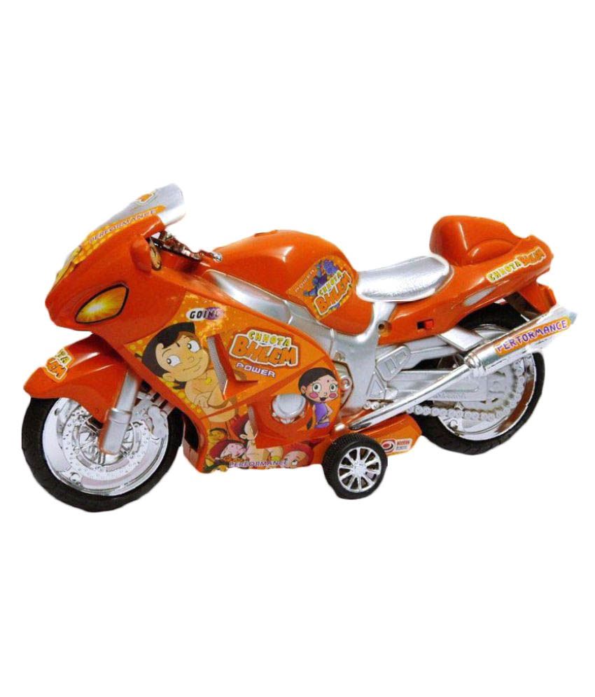 Halo Nation Chhota Bheem Racing Bike Buy Halo Nation Chhota Bheem