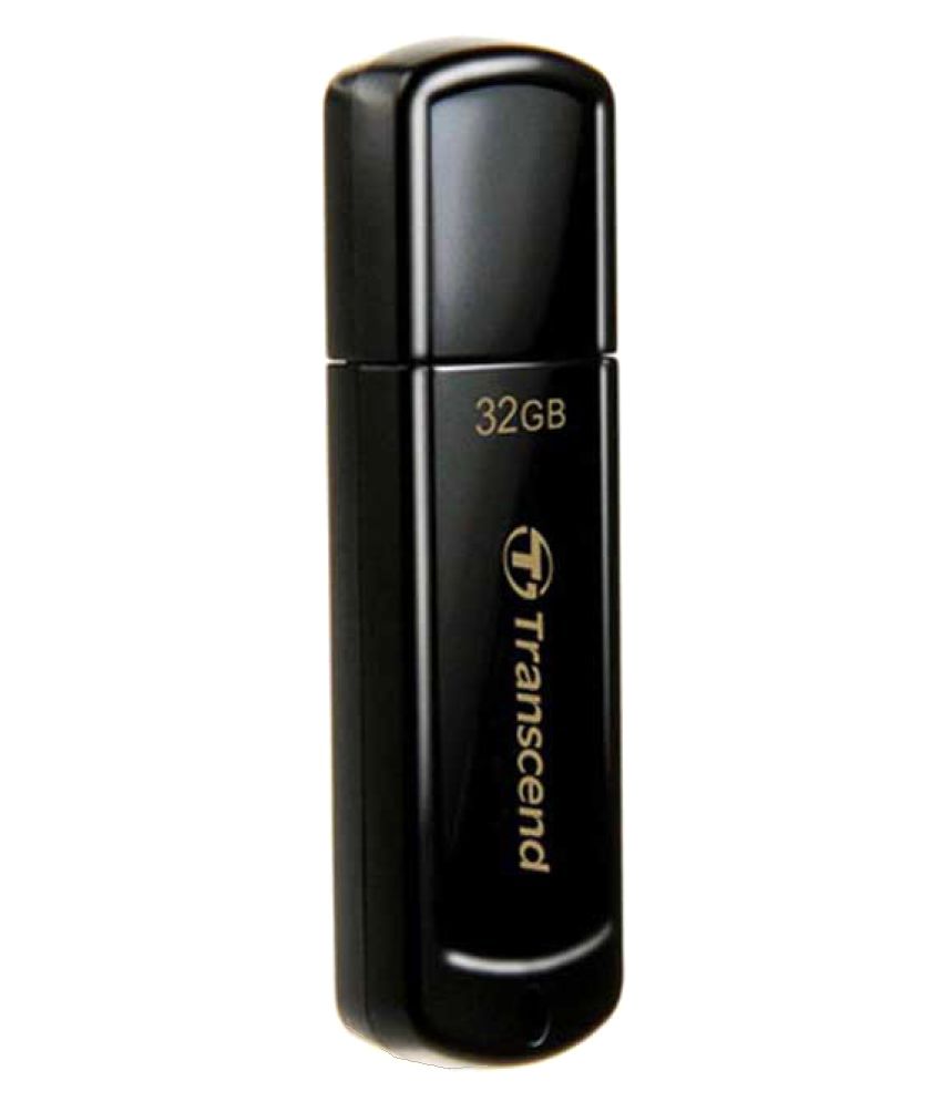     			Transcend Jet Flash 500 32GB USB 2.0 Utility Pendrive Black