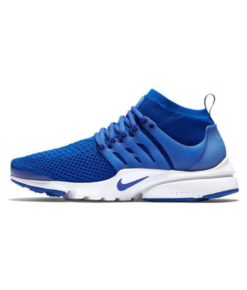 blue running shoes nike