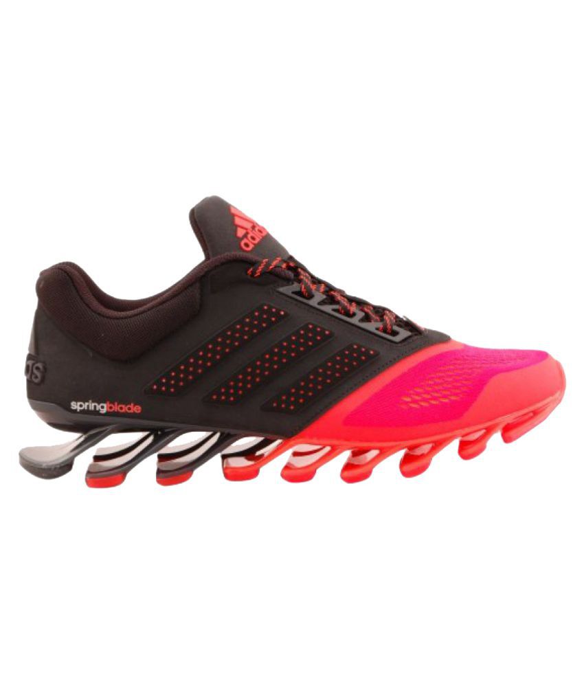 adidas springblade black and red