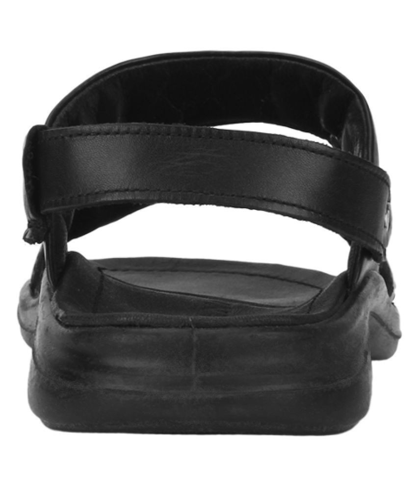 woodland black sandals online