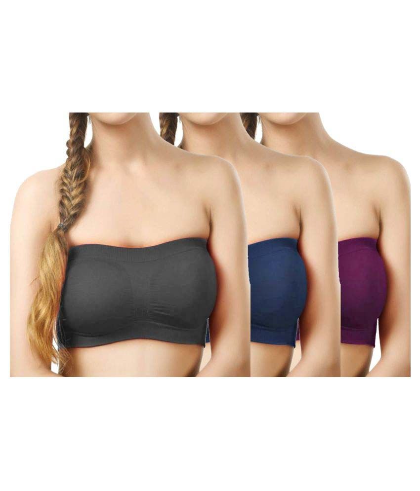     			Mannequin Store Cotton Air Bra - Multi Color