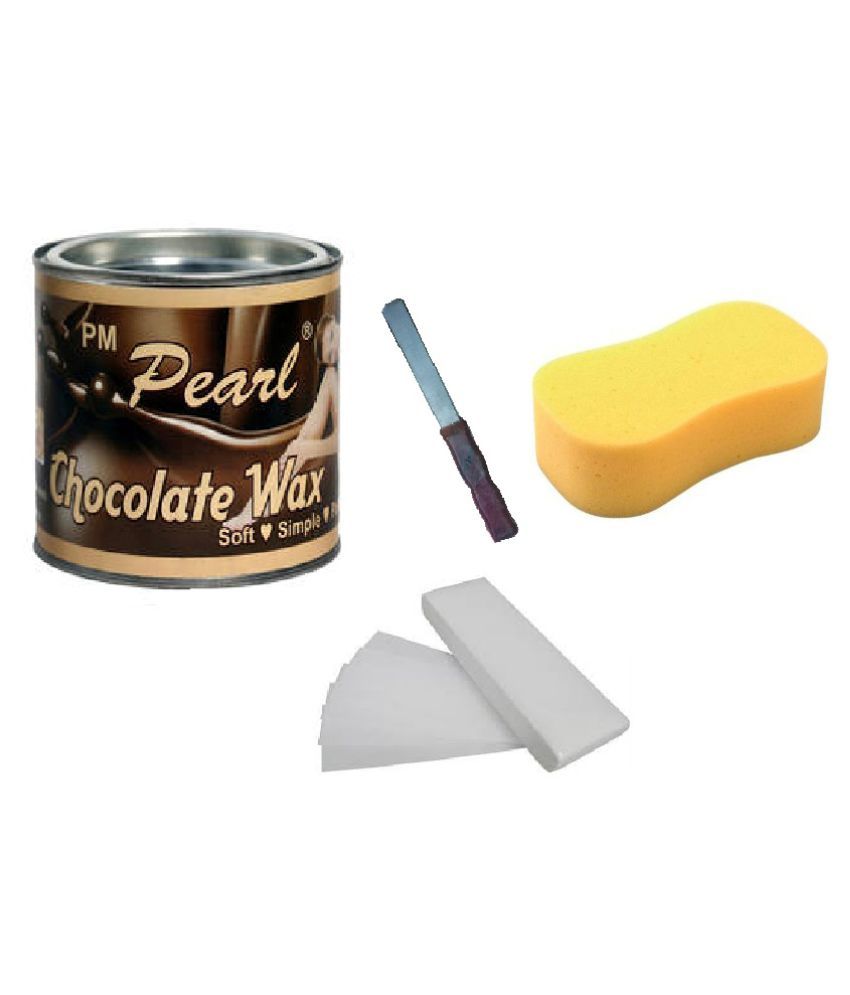 DDH Chocolate Wax with 90 Strip & Sponge & Applicator Waxing Kit 600 gm Pack of 4 Buy DDH