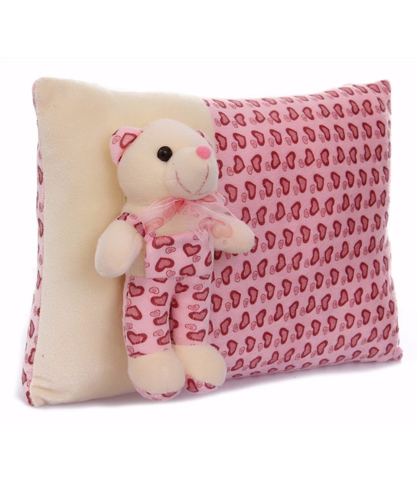 teddy bear blush cuddle cushion