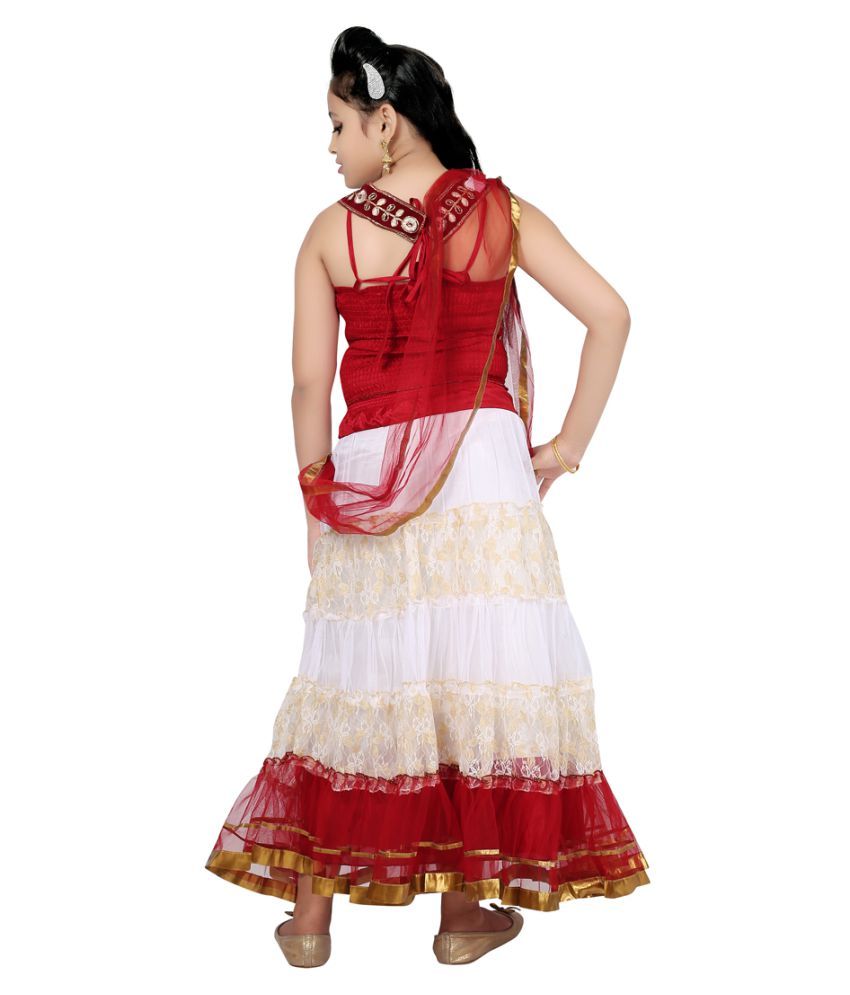 Saarah Multicolour Lehenga Choli Set Buy Saarah Multicolour Lehenga Choli Set Online At Low