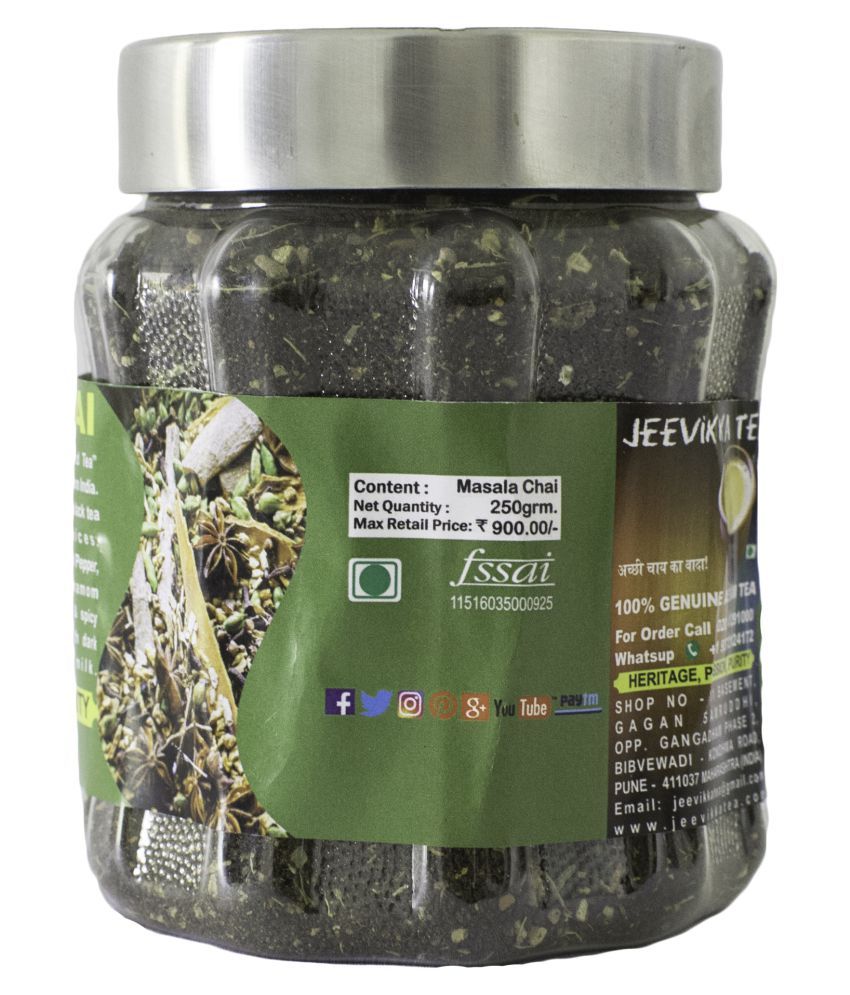 JT JEEVIKKA TEA Chai Masala Assam Black Tea Powder 250 gm Buy JT