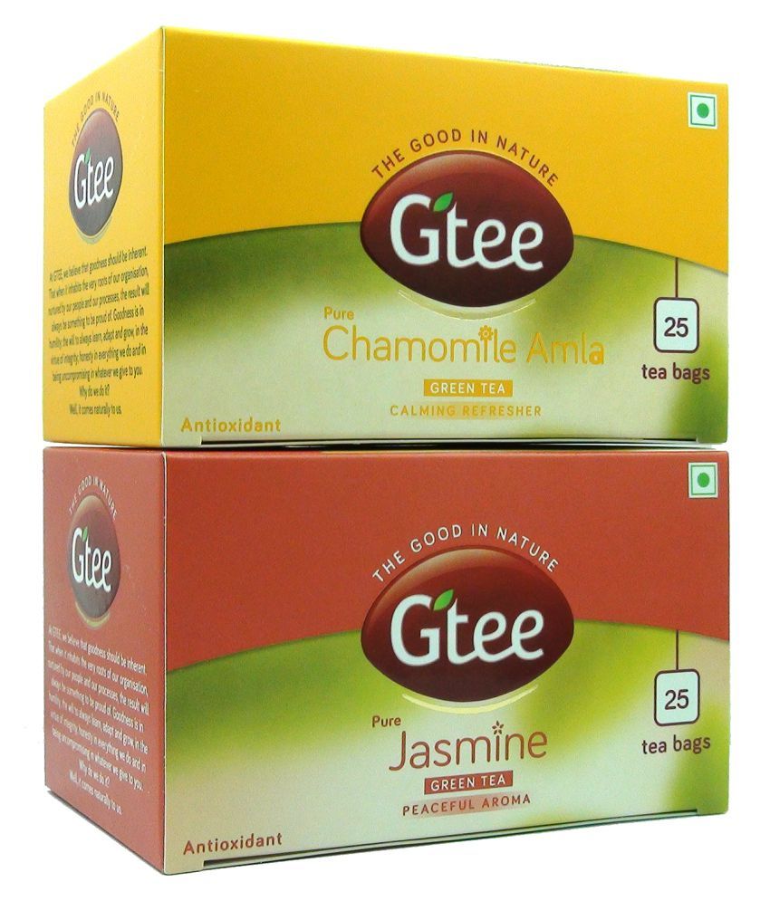 GTEE Green Tea with Chamomile& Jasmine Flower with Green