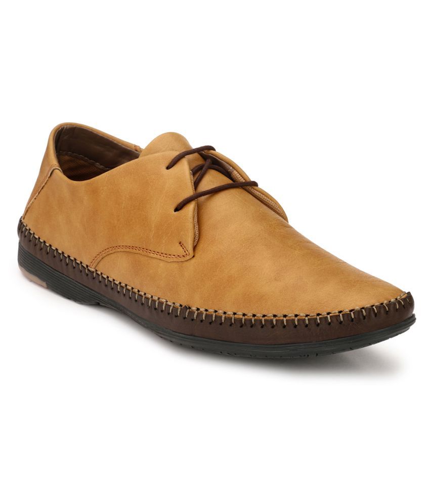 Fentacia Lifestyle Tan Casual Shoes - Buy Fentacia Lifestyle Tan Casual ...