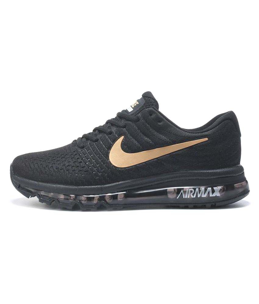 Nike Air Max 2017 Black Running Shoes 