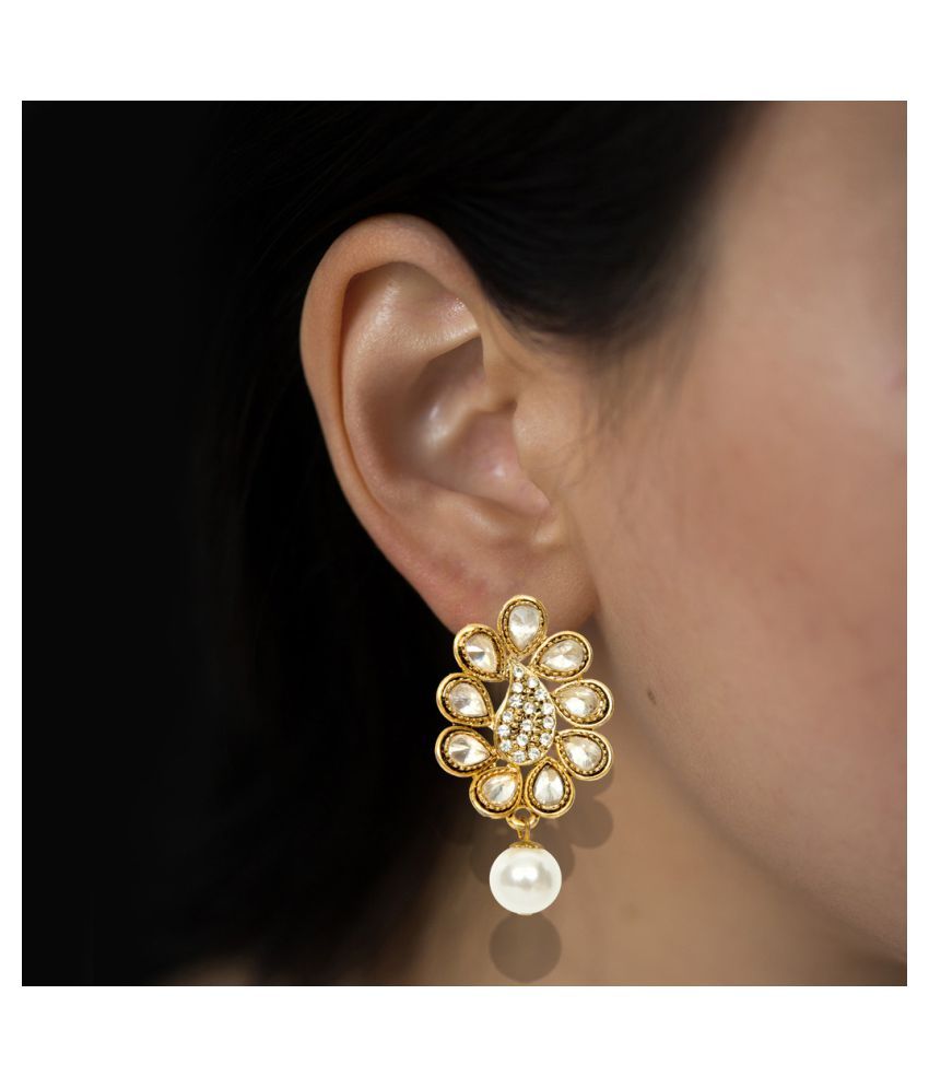 Sweety Stylish Pearl Fancy Drop Earrings Buy Sweety Stylish Pearl