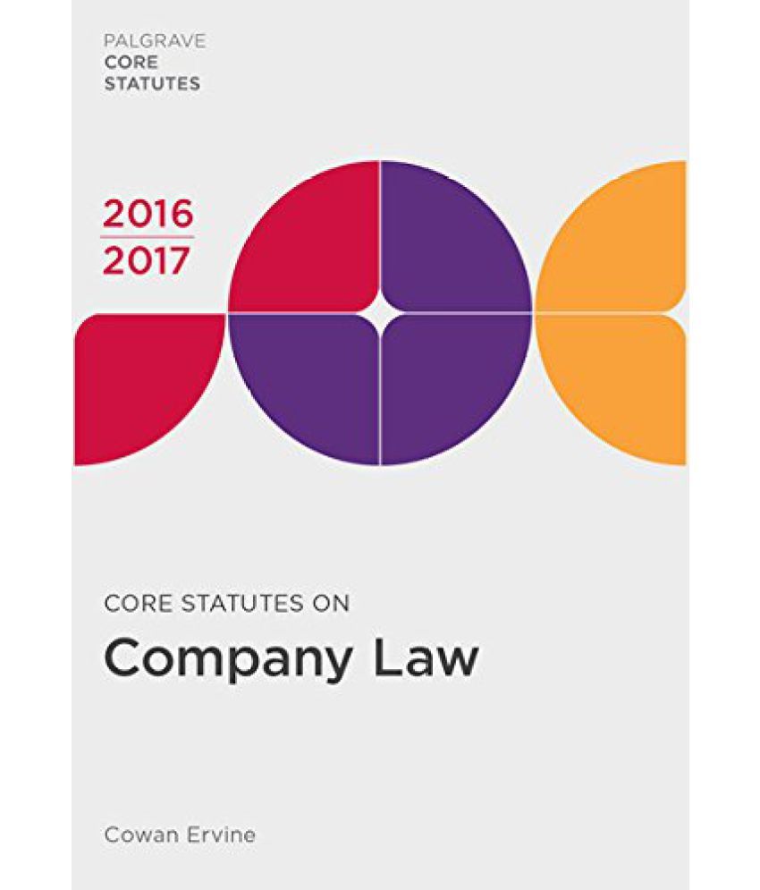 Core Statutes on Company Law 201617 Palgrave Core Statutes Buy Core