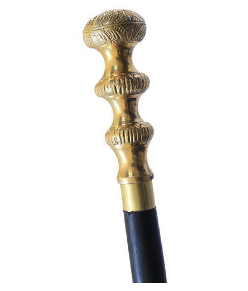 Alishba Walking Stick Sheesham Wood And Brass Made Wood Walking Sticks Buy Alishba Walking Stick 6213