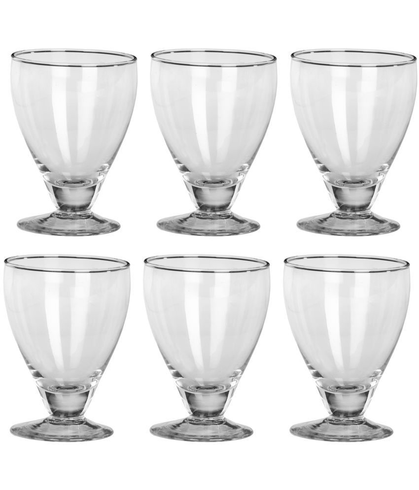     			Somil Wine  Glasses Set,  250 ML - (Pack Of 6)