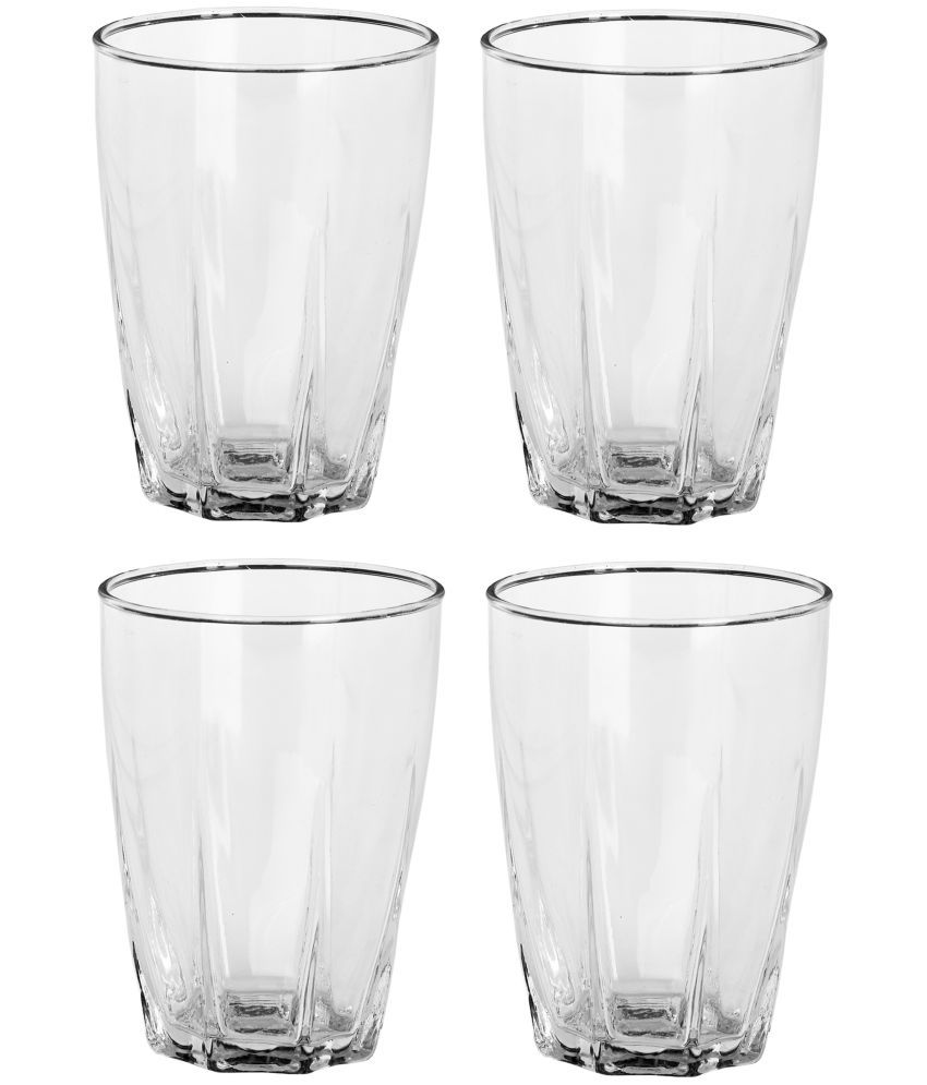     			Somil Water/Juice  Glasses Set,  300 ML - (Pack Of 4)