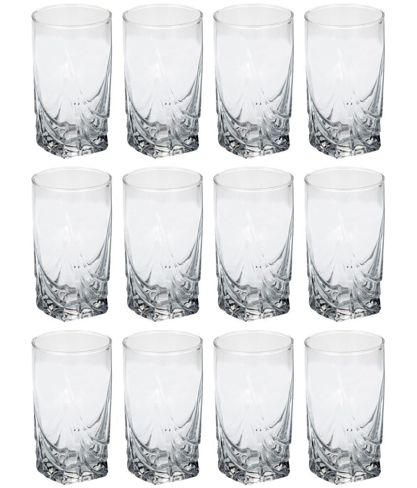     			Somil Water/Juice  Glasses Set,  300 ML - (Pack Of 12)