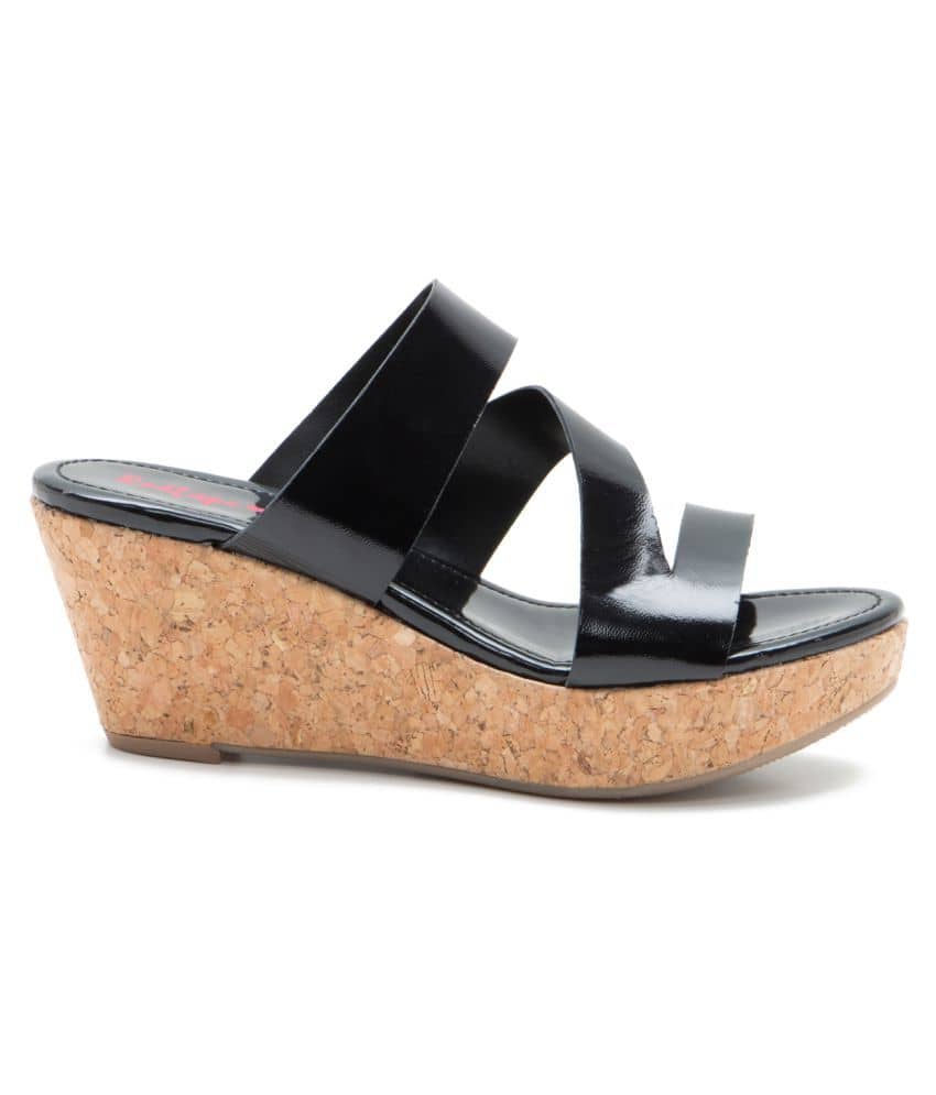 Red Patent Leather Black Wedges Heels Price in India Buy Red Patent Leather Black Wedges Heels