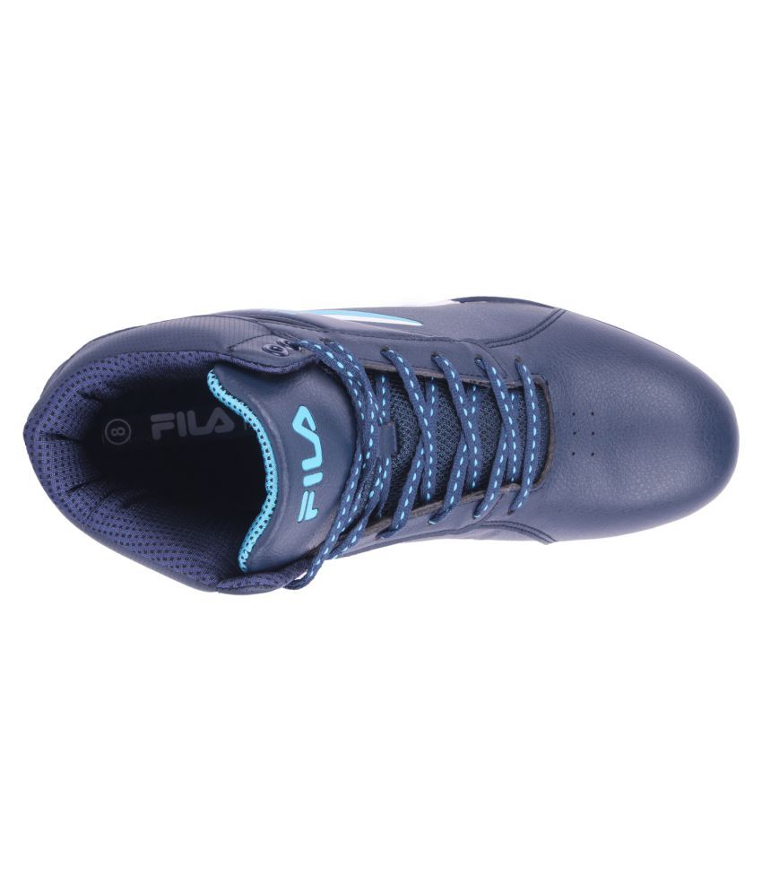 fila shoes blue colour