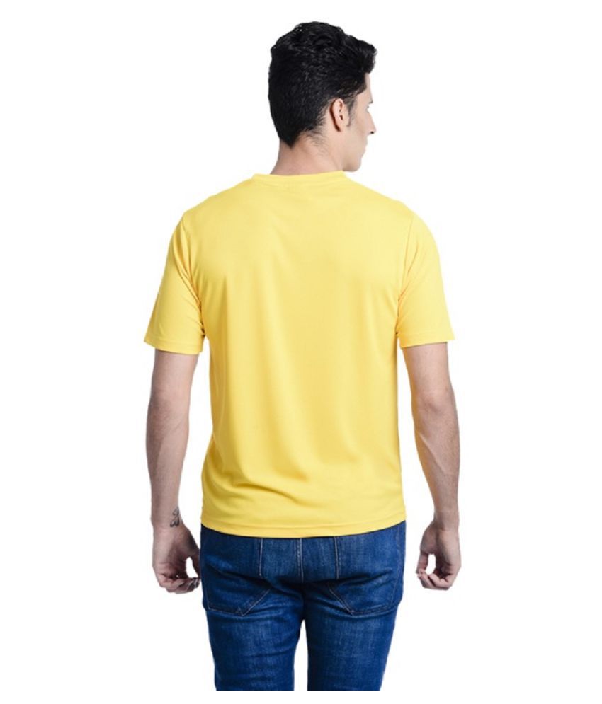 Lime Yellow Round T-Shirt - Buy Lime Yellow Round T-Shirt Online at Low ...