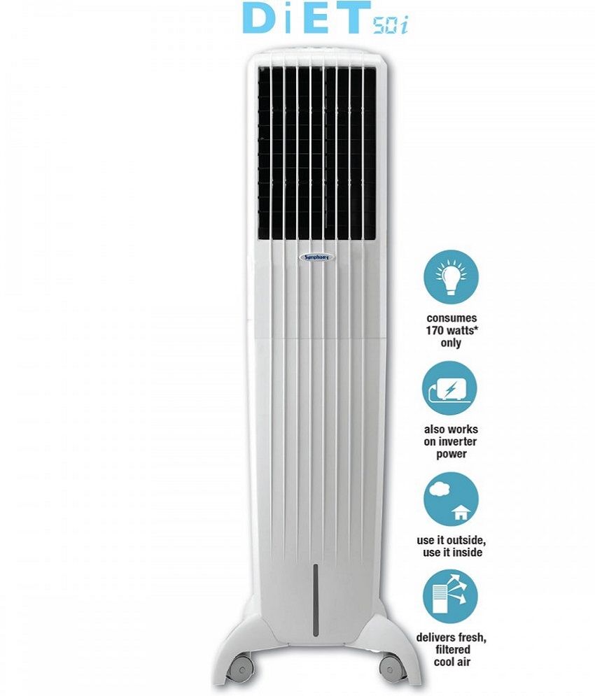 symphony air cooler diet 50i price in india