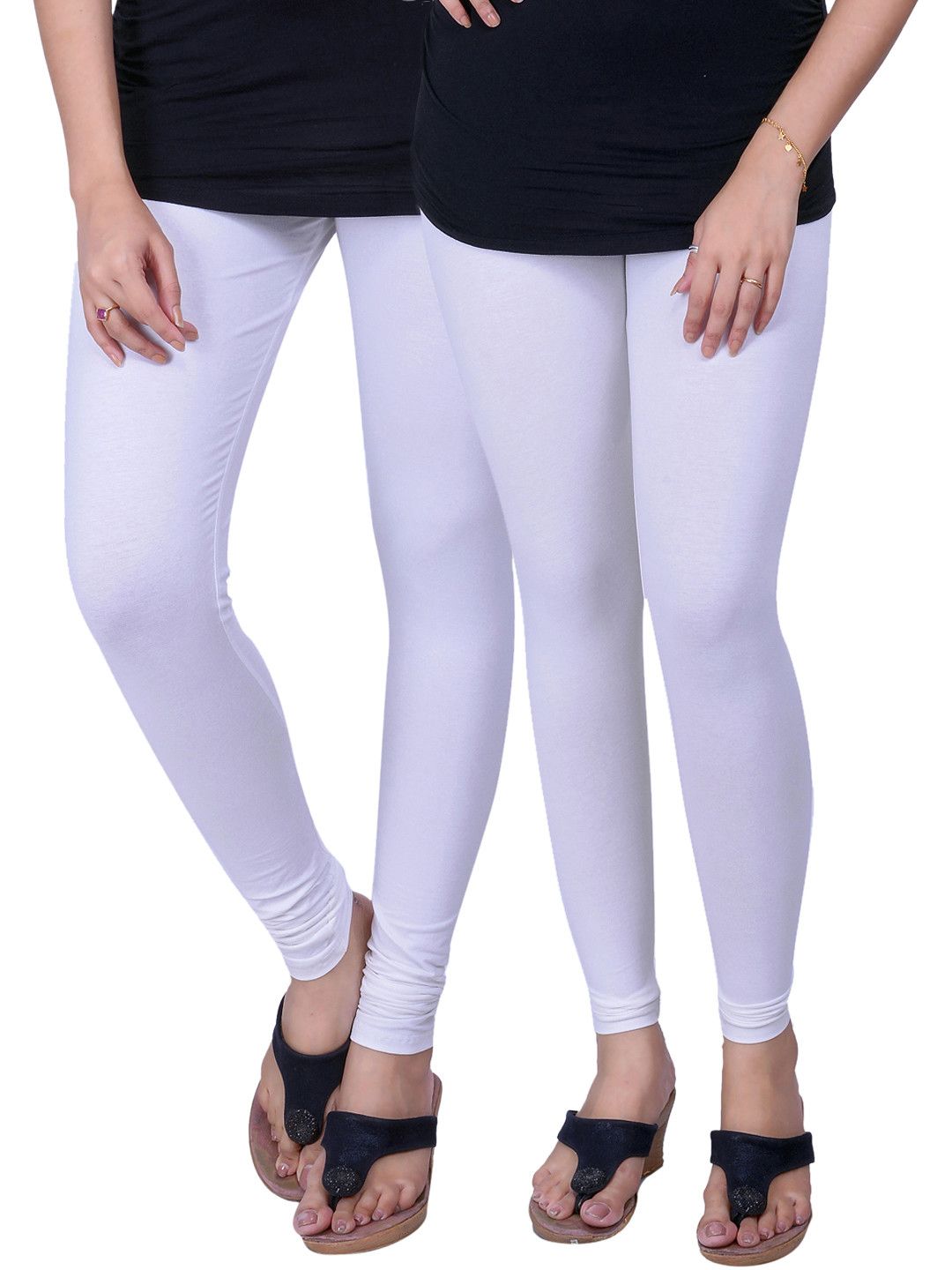     			Tcg Cotton Lycra Pack of 2 Leggings