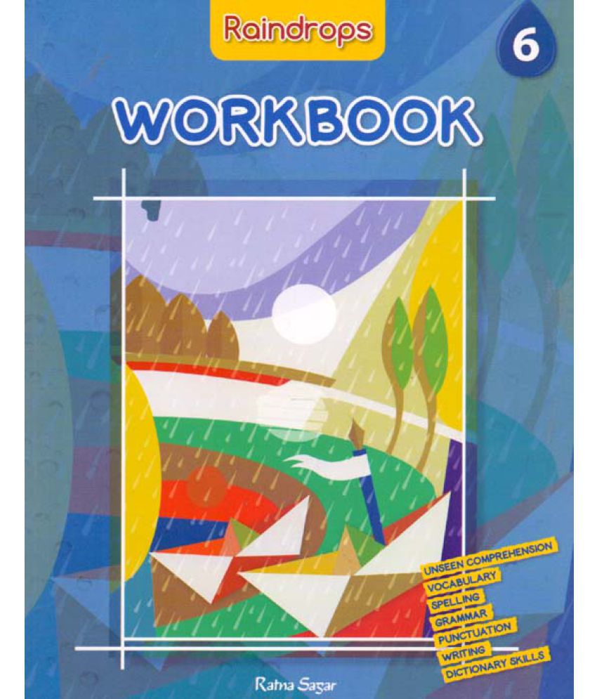     			Raindrops English Work Book Class - 6