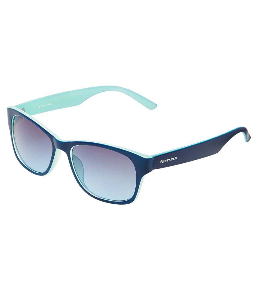 Buy Fastrack Blue Wayfarer Sunglasses 