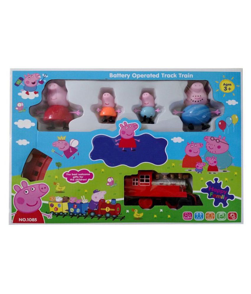 peppa train set