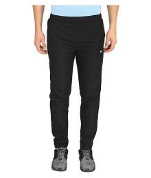 nike black track pants mens