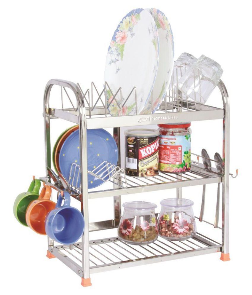 Buy Amol Stainless Steel Utensils Rack Online at Low Price in India