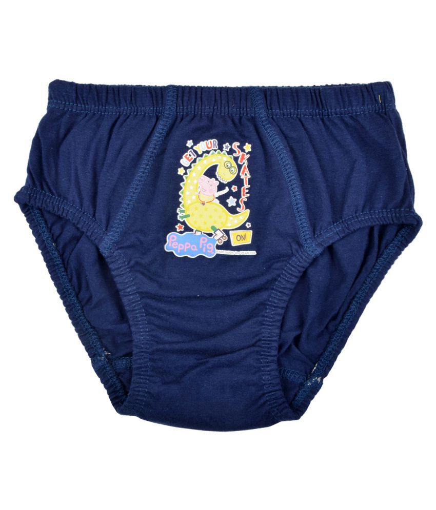 Mustang Peppa Pig Dyed Cotton Briefs For Boys (Pack of 3) - Buy Mustang ...