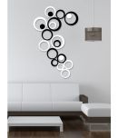 Scotlon 3D Circle 3D Wall Stickers Sticker ( x cms )