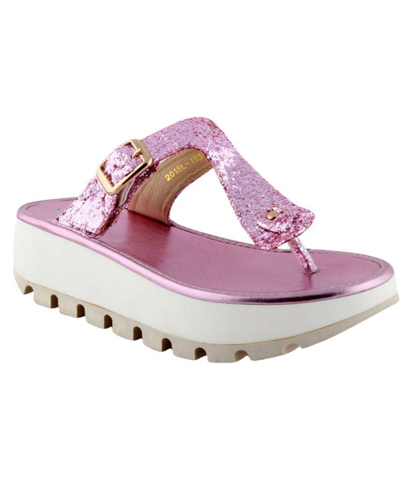 Totes Gallore Pink Platforms Heels Price in India- Buy Totes Gallore Pink Platforms Heels Online 