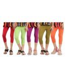 Greenwich Pack of 5 Girls 100% Cotton Capris ( Multi )