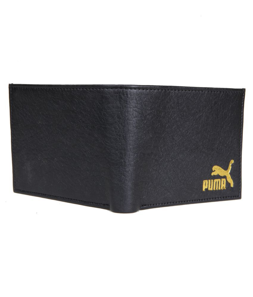 Puma F1 Leather Black Formal Regular 