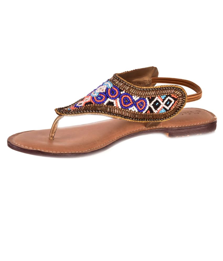 bright colored flats