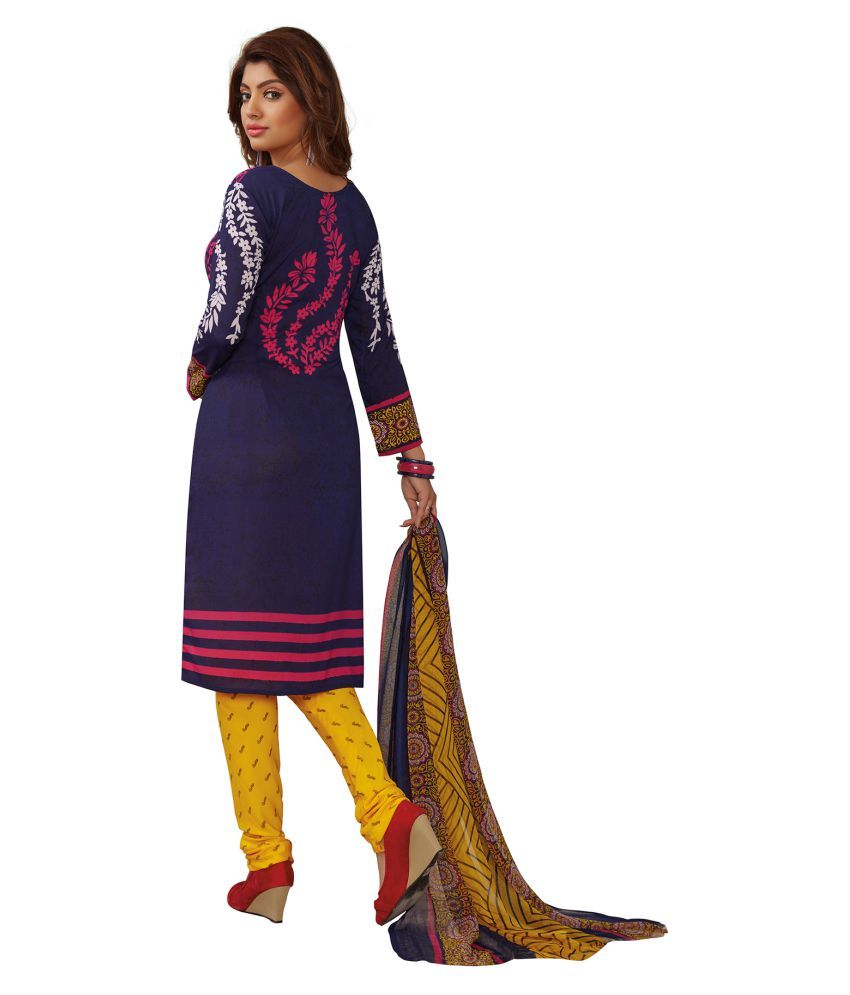 material salwar suit design