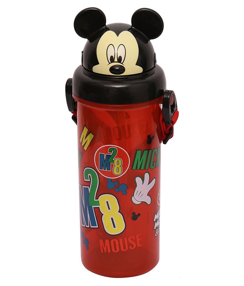 Disney Mickey Mouse Cartoon Arts Water Sipper Bottle Multicolour Buy