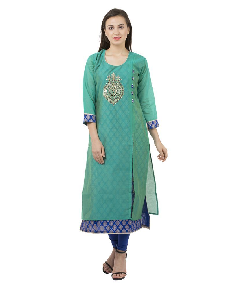 two layered kurti
