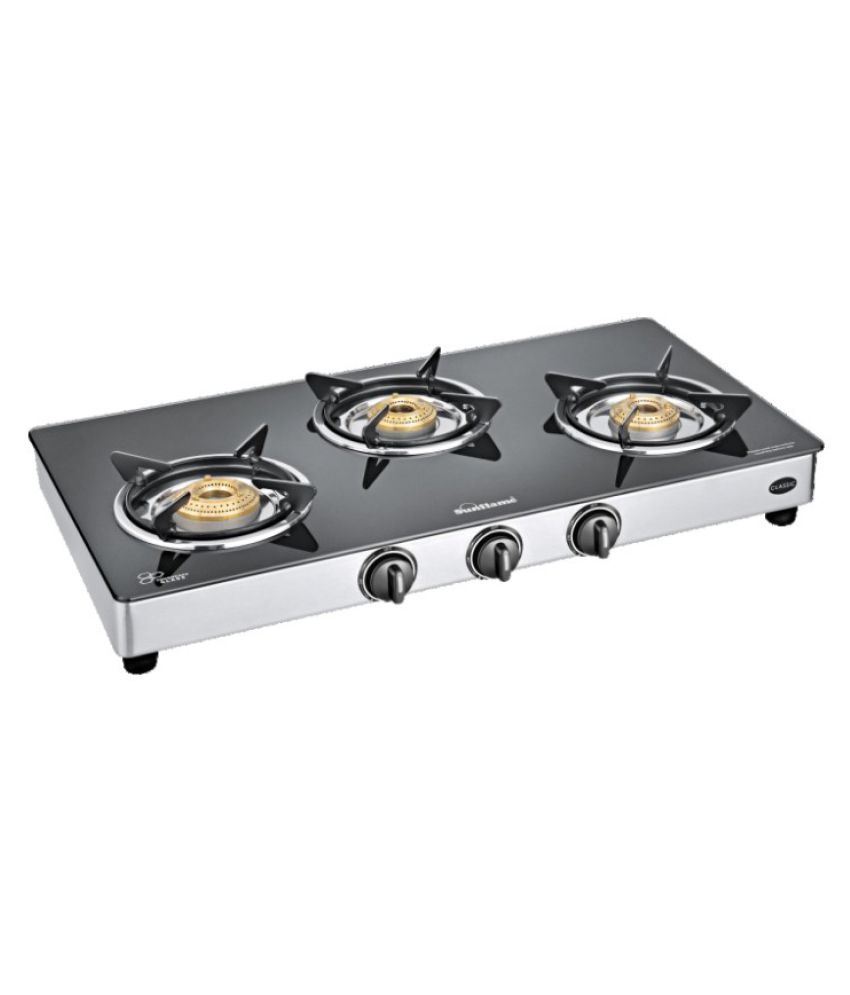 Sunflame Classic 3B SS 3 Burner Manual Gas Stove Price in India Buy