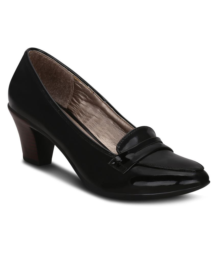     			Get Glamr Black Formal Shoes