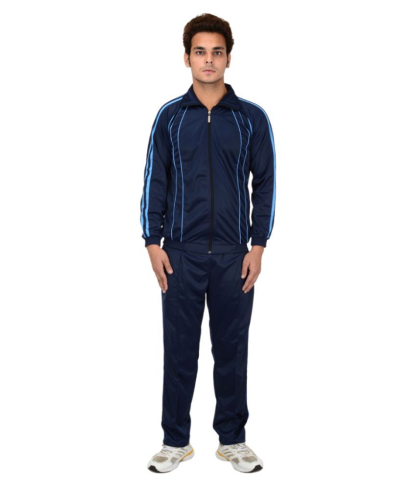 blue tech tracksuit