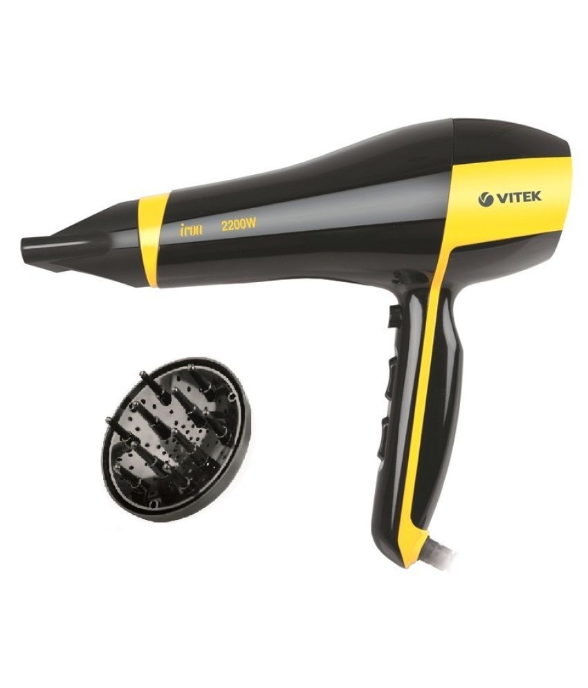 Vitek VT-2295Y-I Hair Dryer ( Black & Yellow ): Questions and Answers for  Vitek VT-2295Y-I Hair Dryer ( Black & Yellow ) – Snapdeal