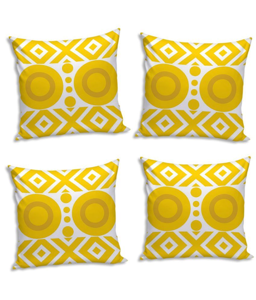 Mukesh Handicrafts Set Of 4 60x60 Cm 24 X 24 Cushion Covers