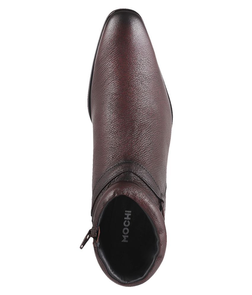 mochi brown formal shoes