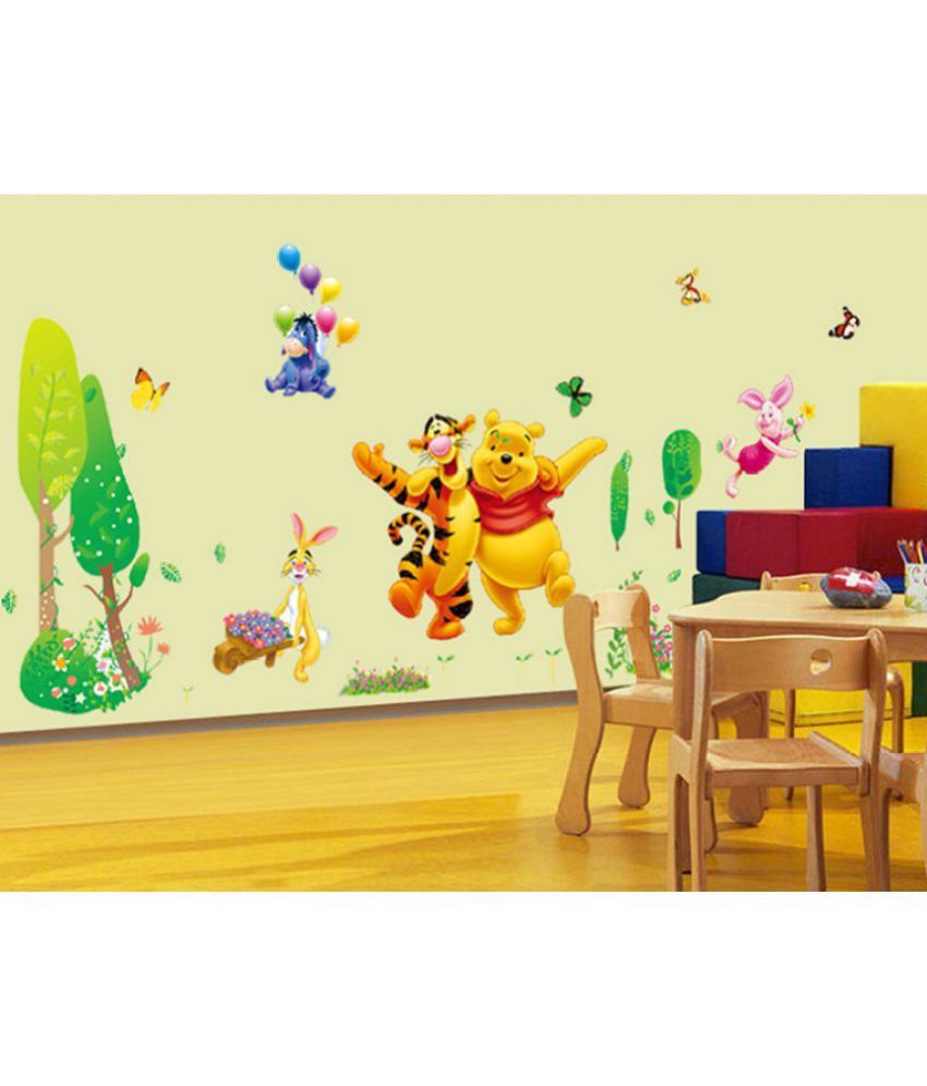     			Jaamso Royals Wall Sticker - Nature Design PVC Vinyl Multicolour Wall Sticker - Pack of 1