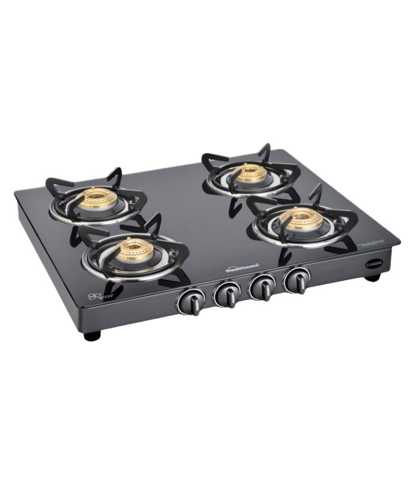 Sunflame Classic 4B BK 4 Burner Auto Gas Stove Price in India Buy
