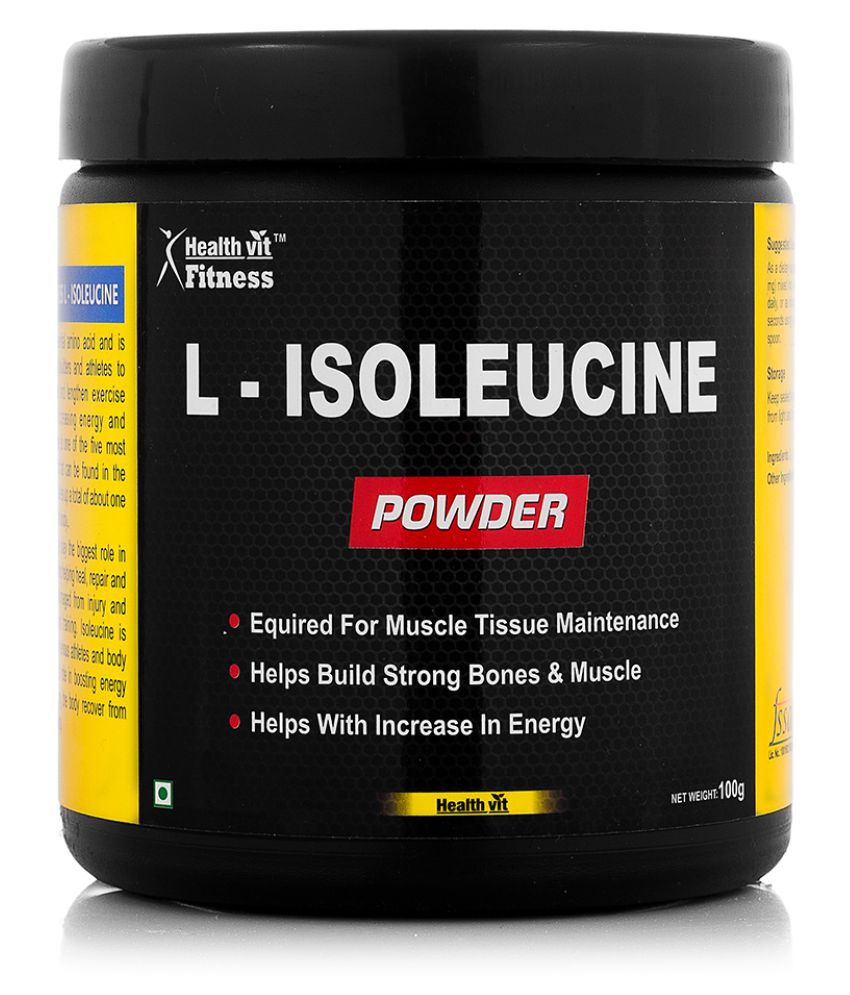 HealthVit Fitness L-Isoleucine Powder 100GMS Powder 100 gm
