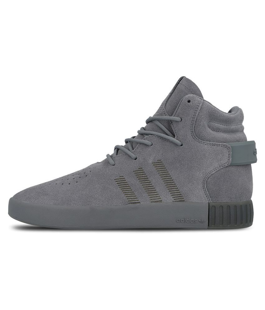 adidas tubular shoes gray