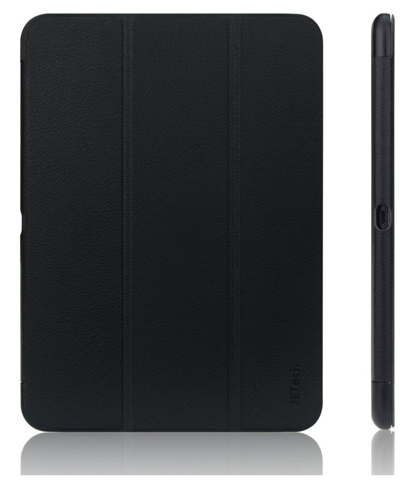 Samsung Galaxy Tab 4 Flip Cover By Jetech Black - Cases & Covers Online