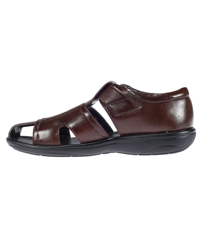 Khadim's Brown Sandals Price in India- Buy Khadim's Brown Sandals Online at Snapdeal
